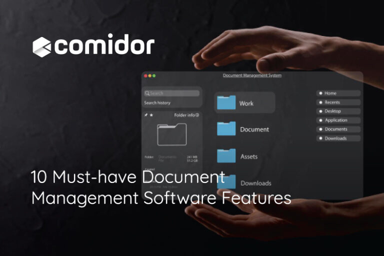Document Management Software Features | Comidor