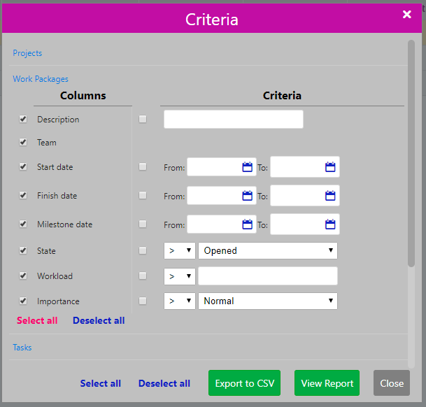 Task Analysis | Comidor low-code bpm