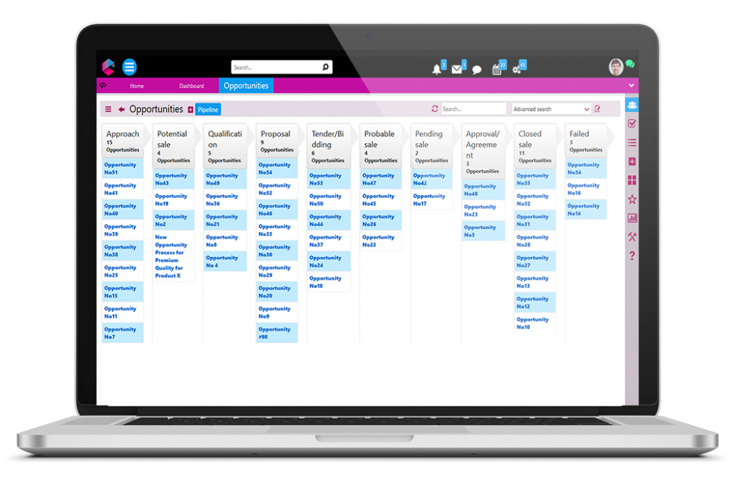 Opportunities Management | Sales Force Automation | BPM Platform | Comidor