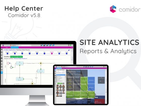 Site Analytics | Comidor Digital PlatformAutomation