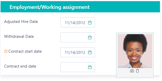 Employment working assignment - Personnel v.6| Comidor Platform