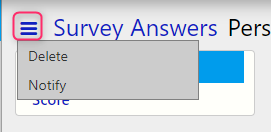 Manage Survey Answers form designer & surveys / Comidor Digital Automation Platform
