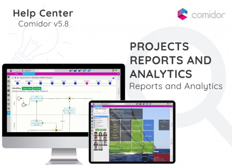 Projects Reports and Analytics | Comidor Digital Automation Platform