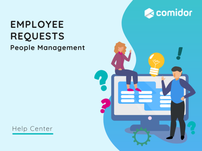 Employee requests featured | Comidor Platform