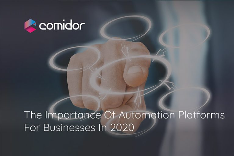 The Importance Of Automation Platforms For Businesses In 2020 | Comidor Digital Automation Platform