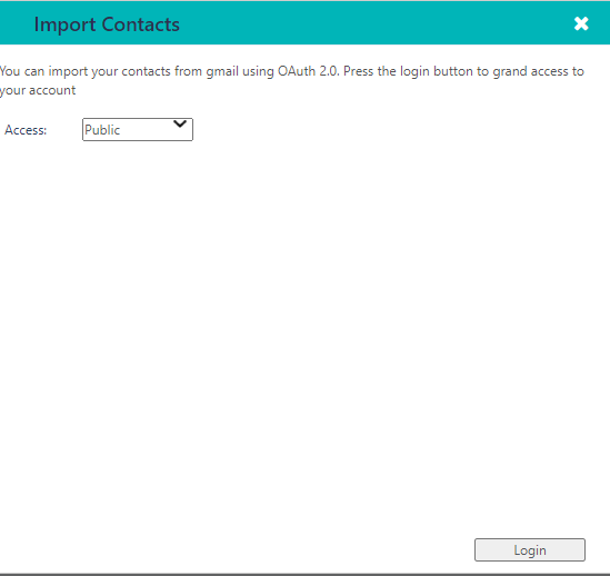 Import contacts - Leads v.6| Comidor Platform