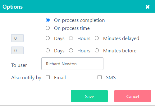 Process template creation | Comidor Platform