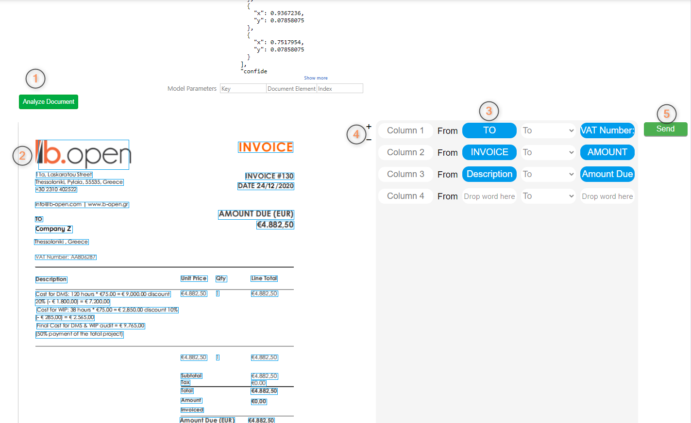 Document Analyzer | Comidor Platform