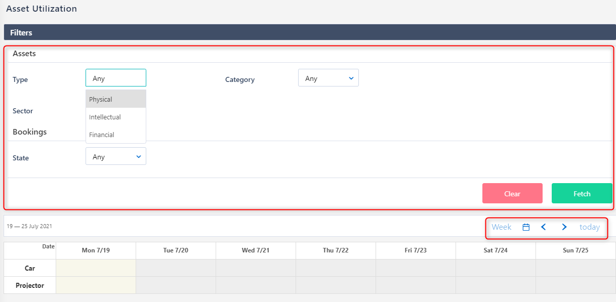 asset Utilization | Comidor Platform