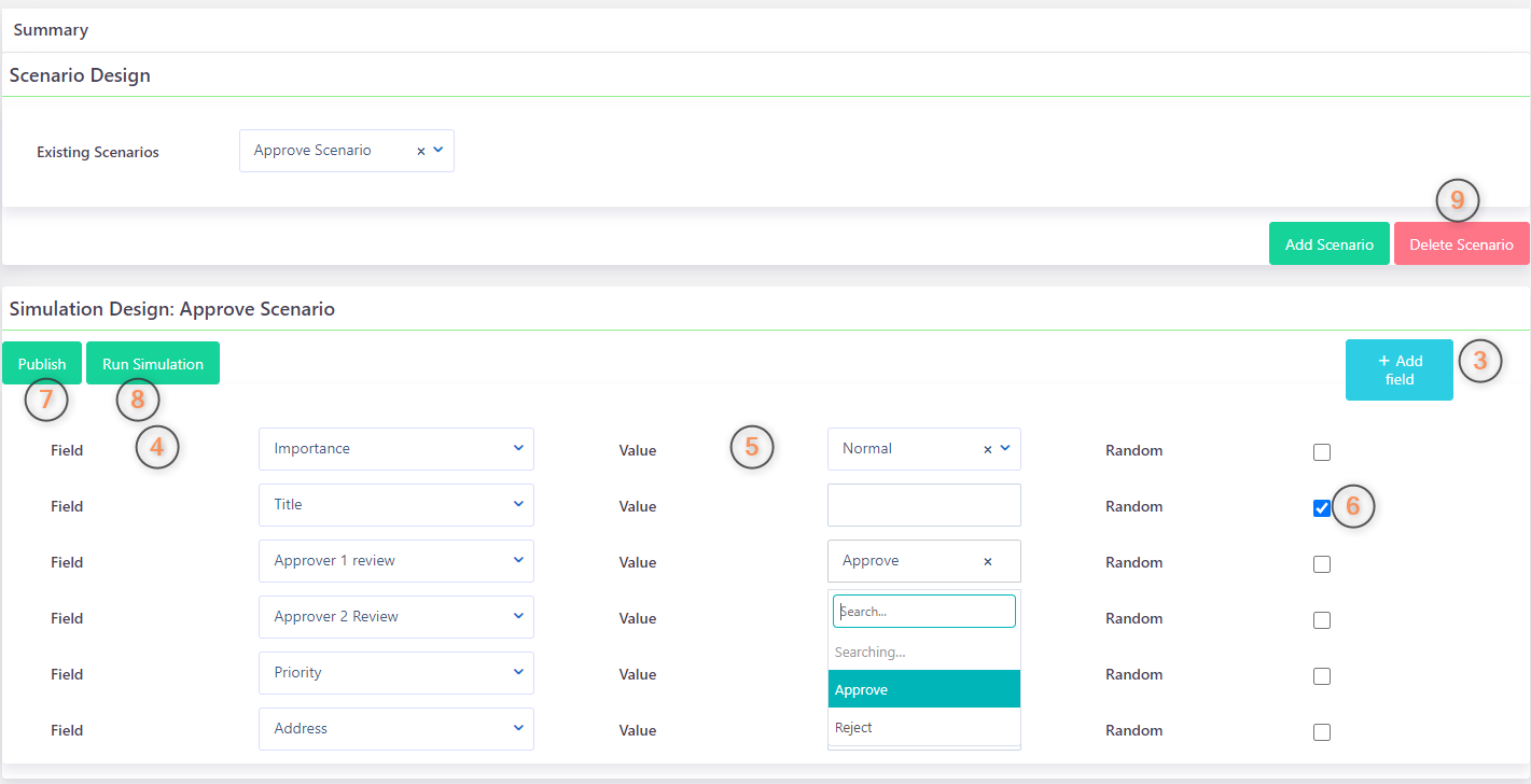 Workflow Simulator | Comidor Platform