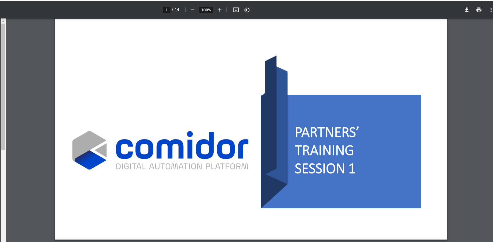 view a document v.6| Comidor Platform