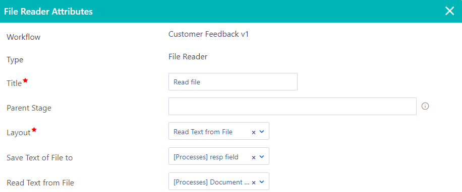 Workflow components | Comidor Platform