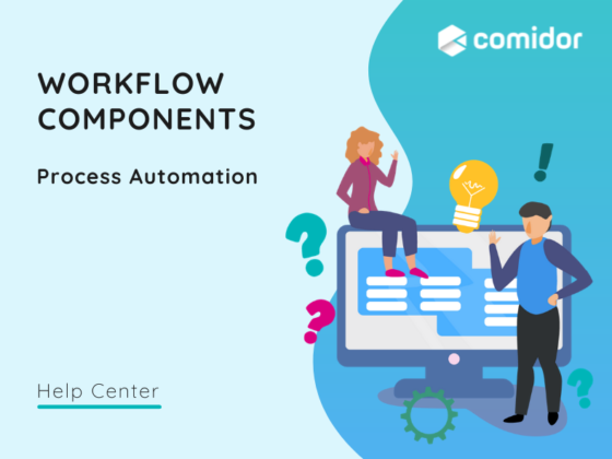 Workflow Components featured | Comidor Platform