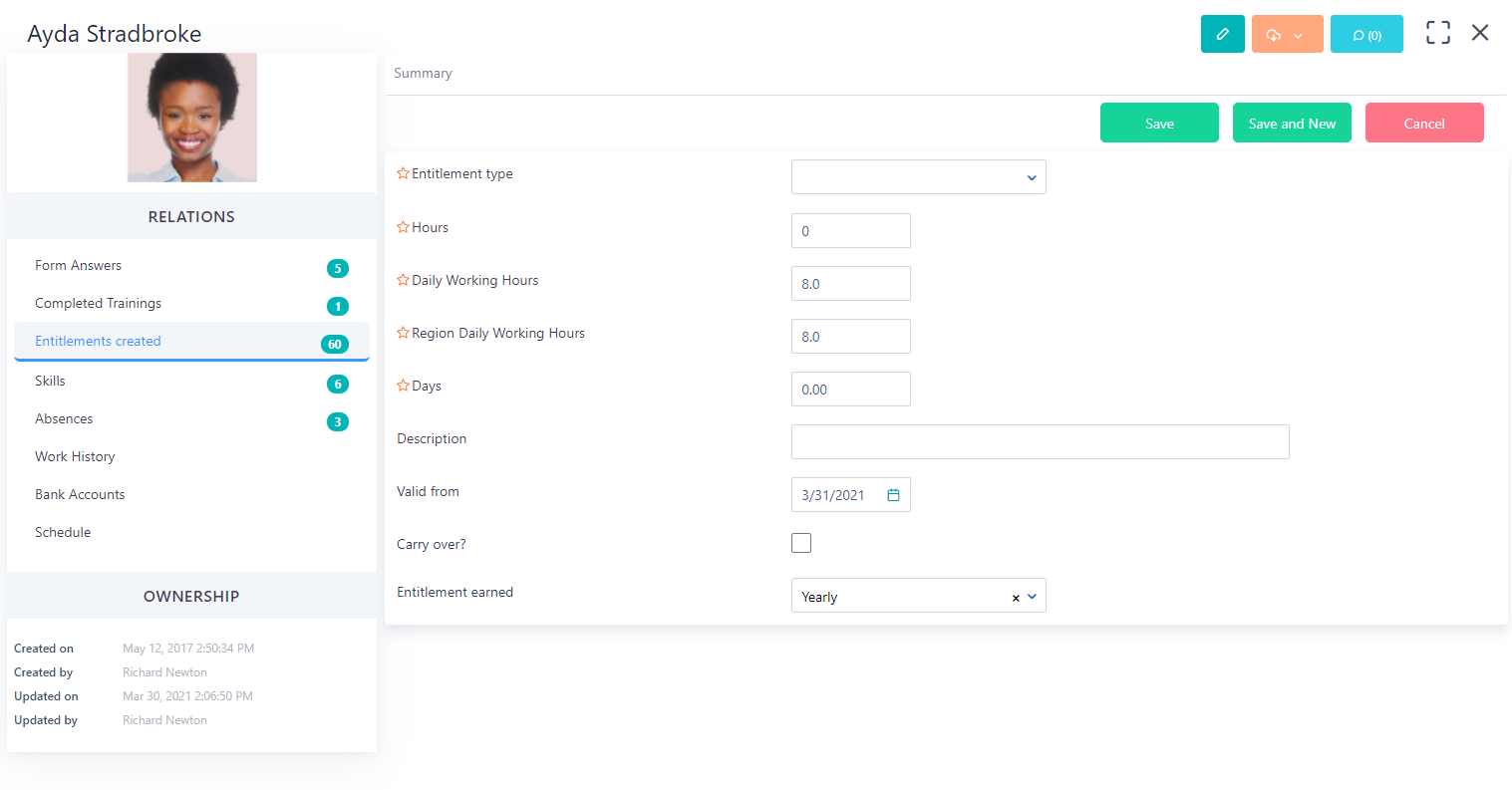 entitlement v.6| Comidor Platform