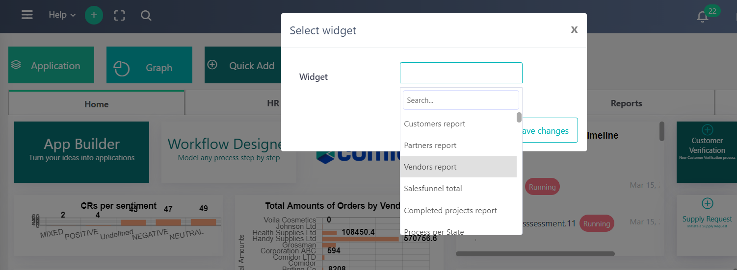 add graph v.6.2 | Comidor Platform