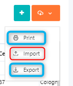 Print-import contacts v.6| Comidor Platform