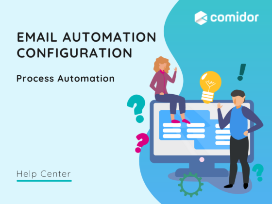 Email automation configuration featured | Comidor Platform