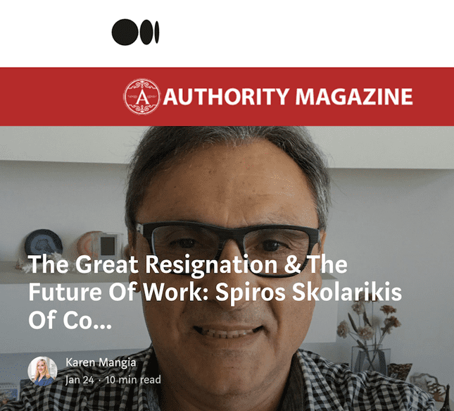 Spiros Skolarikis on Medium | Comidor