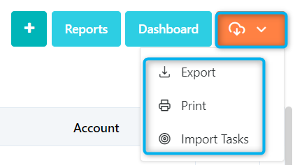 Actions tab - task v.6.2| Comidor Platform