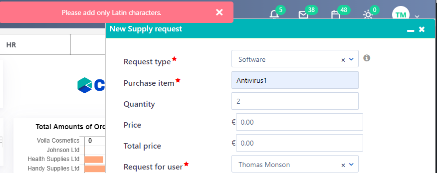 Validation Rules | Comidor Platform